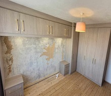 Domestic bedroom decorating project by Winstanley Services